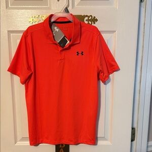 Under Armour youth heat gear performance polo; size: XL